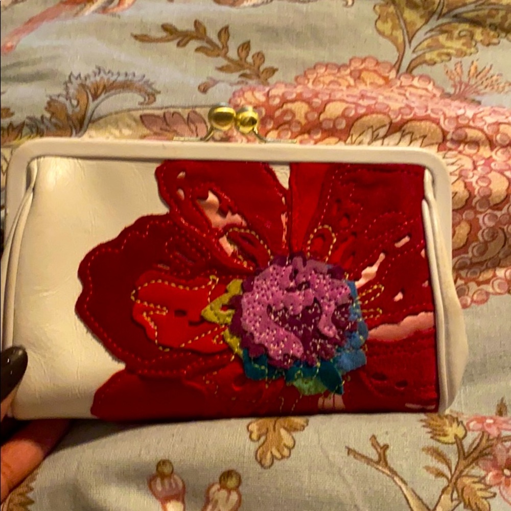SPECIAL EDITION Poppy Coach Wristlet